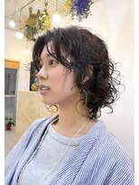 つむじ レイヤー×パーマ