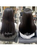 縮毛矯正before→after/杉野友彦