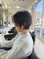 ハピネス 西大寺店(Happiness)&nbsp;【20代・30代奈良】まとまり艶ショートボブ/髪質改善／うるは