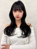 アッシュ 笹塚店(Ash)&nbsp;レイヤーロング/ヘルシースタイル/韓国ヘア/ベビーピンク/笹塚