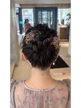 アオイ(aoi.) 【薬院/福岡/ヘアセット/結婚式/アレンジ/フルアップ】