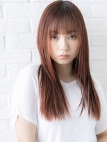 ヘアスタジオ ガロウ(hair stuido garou)&nbsp;イメチェン/ピンクベージュ/アンブレラカラー/前髪/盛岡155