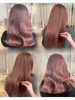 クスキ(KUSUKI)&nbsp;ブリーチありピンクベージュ