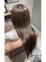 リアン(lien)&nbsp;イノア × GLT カラーで透明感アッシュベージュ