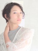 【マニッシュ】グロッシーショートボブ