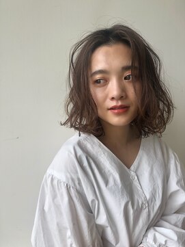 ガーデントウキョウ(GARDEN Tokyo) 【GARDEN 田中麻由】オトナ女子ラフパーマ×センターパート