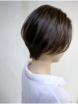 フィエル(fielu)&nbsp;ショートボブ×艶感アッシュ×【ISAO】