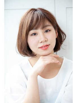 ミューチュアルヘアー(Mutual hair) 大人かわいいショートボブ【Mutualhair0471-36-2918