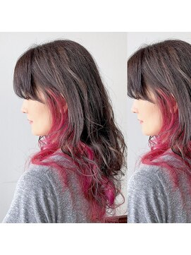 ワンクリエーション(ONEcreation) ＃インナーカラー、＃ベルベット