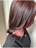 O-tete 1ブリーチインナーパープル系カラー