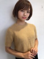 ワンカールパーマボブ