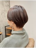 【 t o t . 】ピアスが映える♪サイドスッキリショートボブ☆
