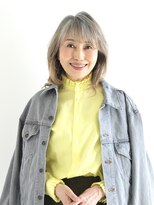 えがお美容室&nbsp;【えがお美容室】40代50代に人気☆ハイライトカラーミディアム