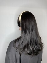 エース (ACE) ACE 横浜 クリアブラック×ゆるふわロング