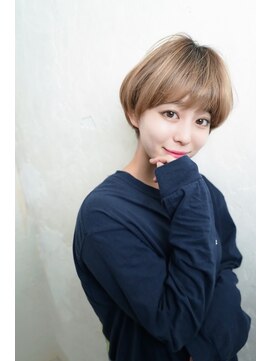 グランアージュ 錦糸町(grandage) ナチュラル小顔マッシュショートボブ【グランアージュ錦糸町】