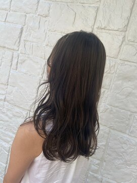 ラミ(L'ami) ロング×ニュアンスグレージュ