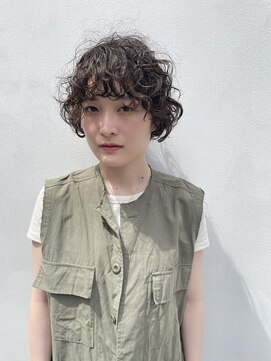 ナループロアオハナ(Nalu pu loa ohana) ショートパーマ