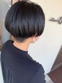 ジュエ(jouer) 切りっぱなしのボブや女性の刈り上げスタイルを切るのが好きです