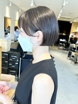 ミニボブ×ラベンダーグレージュ_TREAT