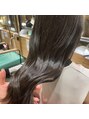 ウノプリール 茶屋町店(unopulir) ブリーチなしのオリーブカラー。色落ちも楽しめます◎