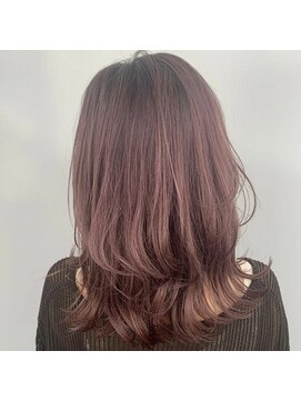 エストアール フクオカ 福岡博多店(est-r. Fukuoka) フェミニティピンク×韓国風レイヤー