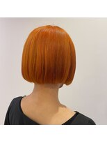 カトレア ストリート店&nbsp;［夏蜜柑］オレンジミニボブ