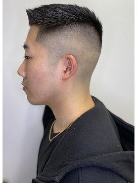 フランクスバーバーリザーブ 人形町店(FRANK’S BARBER RESERVE) ハイスキンフェードクロップバーバースタイルS