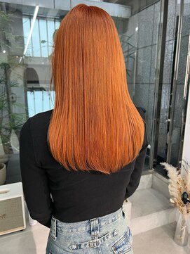 ネンドヘアー(nendo_hair) オレンジカラー/マンダリン