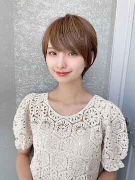 ロンドソレイユ 池袋(Lond soleil) 顔周りのレイヤーカット/ウルフカット/韓国/ショート[池袋]