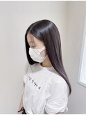 straight hair