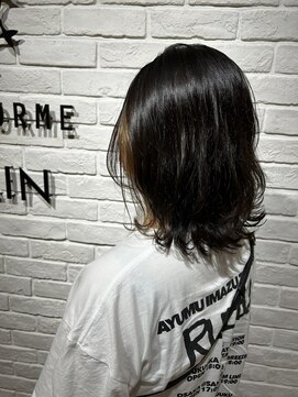 ヘア スパ ビューティー エールフォルム(HAIR SPA BEAUTY YELLFORME) インナーデザインカラー☆