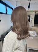 ベージュカラー/グレージュカラー/ミルクティーグレージュ/艶髪