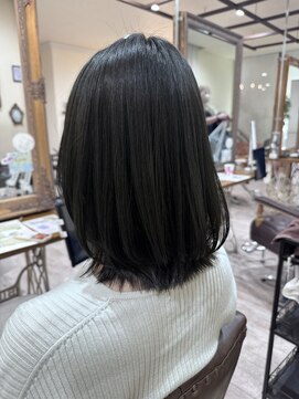 ラボヌールヘアーノーブル 新越谷店(La Bonheur hair noble) 重めミディアムレイヤー/極上髪質改善