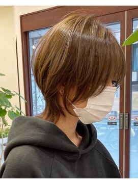 ブロン(BLANC) 30代40代50代ヘアスタイル/ショートウルフ