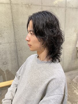 リバティーエー 西大島店(LIBERTY-A) メンズミディアム スパイラルパーマ