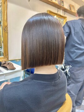 ロンドアベニール 北千住(Lond avenir) きりっぱなしボブ☆美髪ボブ/美髪縮毛矯正[北千住]