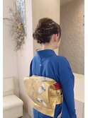 ヘアセット・着物 着付け 39