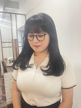 ヘアーアンドメイクアップモパ レイヤースタイル