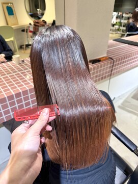 エト 梅田(eto) 韓国/くびれヘア／メルティカラー［大阪梅田駅/ボブ／韓国］