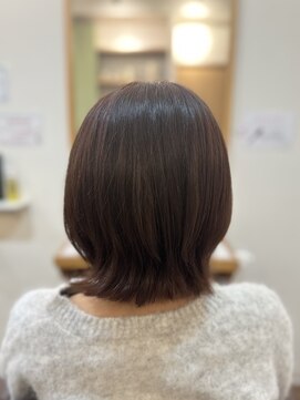 フリージア(freesia) くびれボブ/外ハネボブ/髪質改善トリートメント/30代40代50代