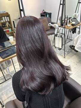 アイズ 横浜(IS) ピンクラベンダー/ブリーチなし/ダブルカラー/髪質改善