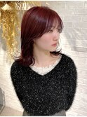 くびれミディアム×ボルドールビー ブリーチなし