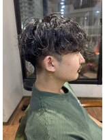 ヘア ライフ ワイレア(HAIR LIFE Wailea)&nbsp;刈り上げマッシュ×波巻きスパイラル