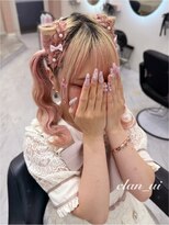 ヘア サロン クラン ソア 心斎橋店(hair salon clan soar)&nbsp;リーナベルツインテール【クランソア】ヘアメ/ヘアセット/心斎橋