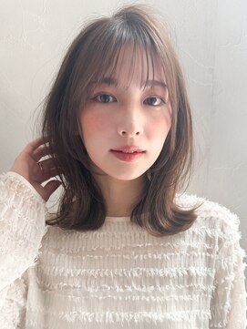 アグノス 青山(Agnos) 20代30代40代◎暗めカラーくびれヘアフェイスフレーミング