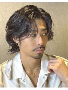 リア(Li'a) メンズボブ×グランジパーマ×名古屋メンズボブ