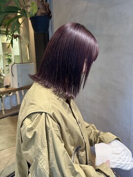 オムズ(OM's) ボルドー/秋カラー/こっくりカラー/ボブ