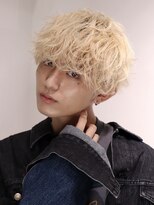 ルーシー 渋谷(LUCEY)&nbsp;ツイストスパイラルパーマ波巻きパーマシャドウパーマメンズ