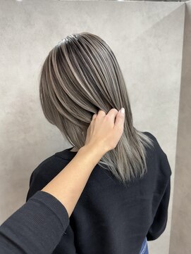 サニー 渋谷(SUNNY) バレイヤージュ、ハイライト、レイヤーカット、ダブルカラー