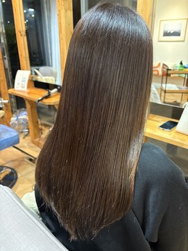 ラグシス 美髪ストレート(Luxis) エアストレート×髪質改善×美髪【立川美容室】